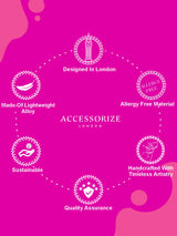 Women's Silver Twisted Bangles Cuff Bracelet - Pack of 3