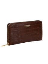 Women's Brown Casual Textured Wallet