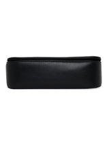 Women's Black Casual Quilted Sling Bag