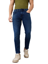 Men's Blue Casual Slim Fit Jeans