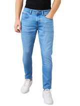 Men's Blue Casual Slim Fit Jeans