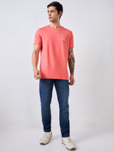 Men's Blue Casual Straight Fit Jeans