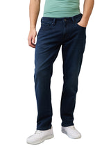 Men's Blue Casual Straight Fit Jeans