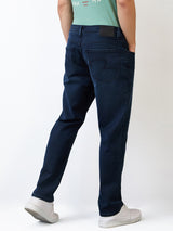 Men's Blue Casual Straight Fit Jeans