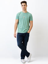 Men's Blue Casual Straight Fit Jeans