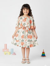Girls Multi Casual Dress