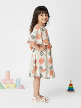 Girls Multi Casual Dress