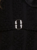 Girls Black Party Wear Dress With Purse