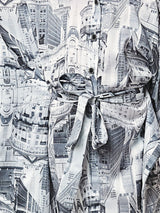 Girls Black Party Wear Kaftan Dress