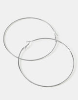 Women's Large Simple Hoop