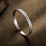 Men's Mohawk Silver Cuff