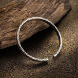 Men's Mohawk Silver Cuff