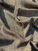 Women's Gray Cotton Slub Saree