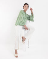 Women's Green Casual Full Sleeves Top