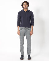 Men's Grey Casual Slim Fit Solid Jeans