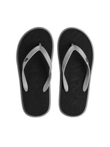 Men's Black and Grey Eco Classic Slippers
