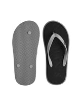 Men's Black and Grey Eco Classic Slippers