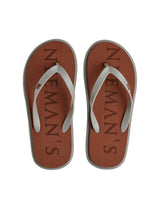 Men's Brown and Grey Eco Classic Slippers