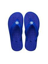 Men's Blue Eco Fluffy Orthopedic Flip-Flops