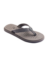 Men's Grey Eco Fluffy Orthopedic Flip-Flops