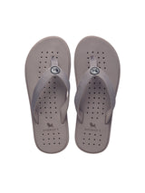 Men's Grey Eco Fluffy Orthopedic Flip-Flops