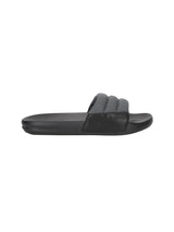 Men's Grey and Black Squooshy Slides
