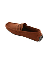 Men's Syrup Brown Knit Loafers