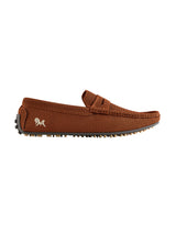 Men's Syrup Brown Knit Loafers