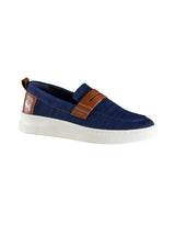 Men's Blue and Tan Brunch Loafers