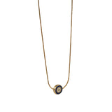 Women's Blue Casual Pendant Chain
