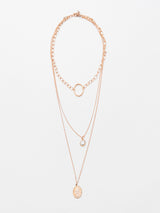 Women's Gold Casual Layered Necklace