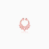 Women's Rose Gold Kamal Septum Ring