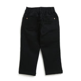 Girls Black Wide Leg Regular Non-Stretchable Jeans