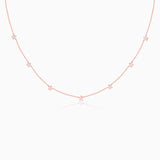 Women's Rose Gold Star Constellation Chain