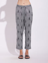 Women's Black Daily Three Quarter Sleeve Regular Sleeve Kurta Set