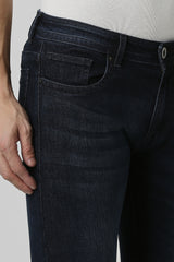 Men's Navy Casual Skinny Fit Jeans