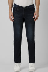 Men's Navy Casual Skinny Fit Jeans