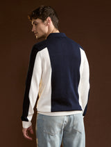 Men's Multicolor Casual Slim Fit Full Sleeves Polo Tshirt