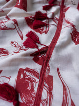 Women's Multicolor Cotton Mul Saree