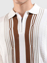 Men's White Casual Slim Fit Solid Half Sleeves Tshirt