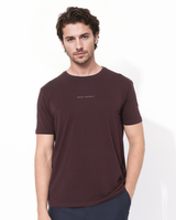 Men's Red Casual Regular Fit Solid Half Sleeves Tshirt