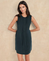 Women's Green Casual Sleeveless Dress
