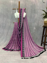 Women's Multicolor Cotton Saree