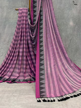 Women's Multicolor Cotton Saree