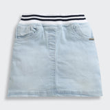 Girls Blue Casual Skirt