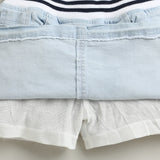 Girls Blue Casual Skirt