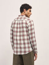 Men's Multicolor Casual Slim Fit Checked Full Sleeves Shirt