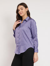 Women's Multicolor Casual Printed Regular Fit Full Sleeves Shirt