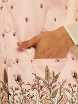 Men's Multicolor Embroidered Nehru Jacket