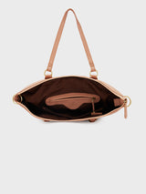 Women's Skin Faux Leather Satchel Handbag 16L